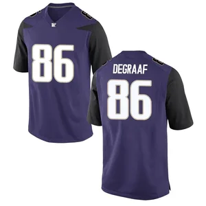 Decker DeGraaf Washington Huskies Men's Replica Football College Jersey - Purple