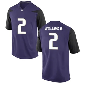 Demond Williams Jr. Nike Washington Huskies Men's Game Football College Jersey - Purple