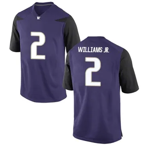 Demond Williams Jr. Nike Washington Huskies Youth Game Football College Jersey - Purple