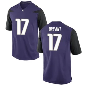 Deven Bryant Nike Washington Huskies Men's Game Football College Jersey - Purple