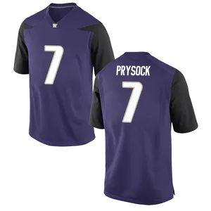 Ephesians Prysock Washington Huskies Men's Replica Football College Jersey - Purple