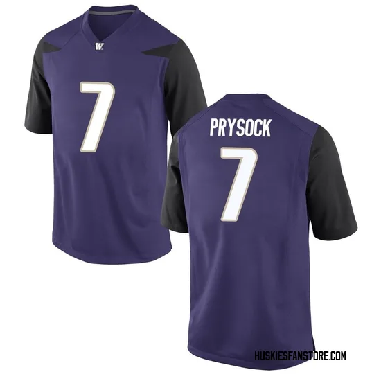 Ephesians Prysock Nike Washington Huskies Men's Replica Football College Jersey - Purple