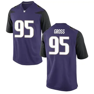 Grady Gross Nike Washington Huskies Men's Game Football College Jersey - Purple