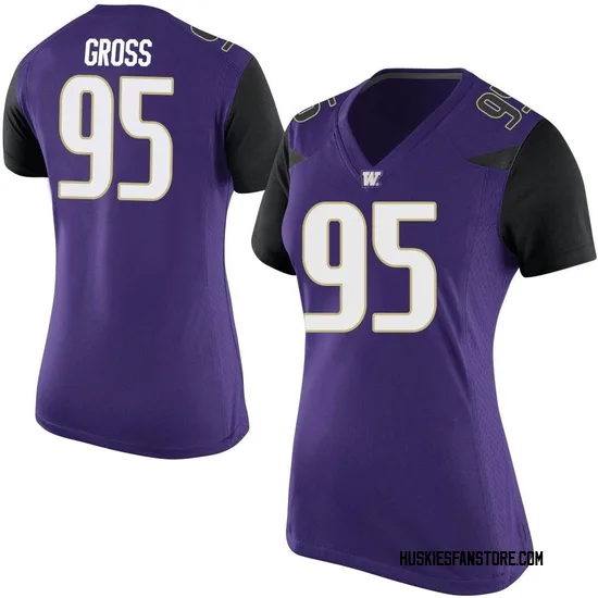 Grady Gross Nike Washington Huskies Women's Replica Football College Jersey - Purple