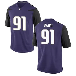 Isaiah Ward Nike Washington Huskies Men's Game Football College Jersey - Purple