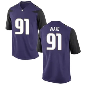 Isaiah Ward Nike Washington Huskies Men's Replica Football College Jersey - Purple