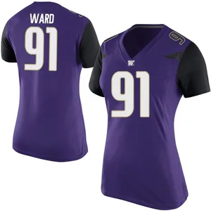 Isaiah Ward Nike Washington Huskies Women's Replica Football College Jersey - Purple