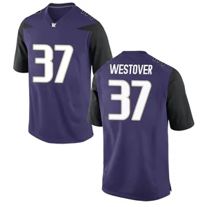 Jack Westover Washington Huskies Men's Replica Football College Jersey - Purple