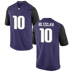 Lance Holtzclaw Nike Washington Huskies Men's Game Football College Jersey - Purple