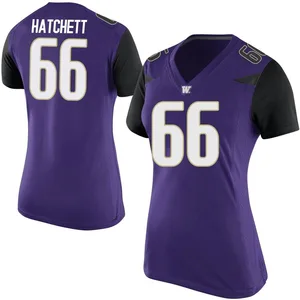 Landen Hatchett Nike Washington Huskies Women's Game Football College Jersey - Purple