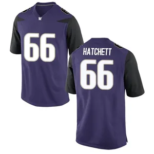 Landen Hatchett Nike Washington Huskies Youth Game Football College Jersey - Purple