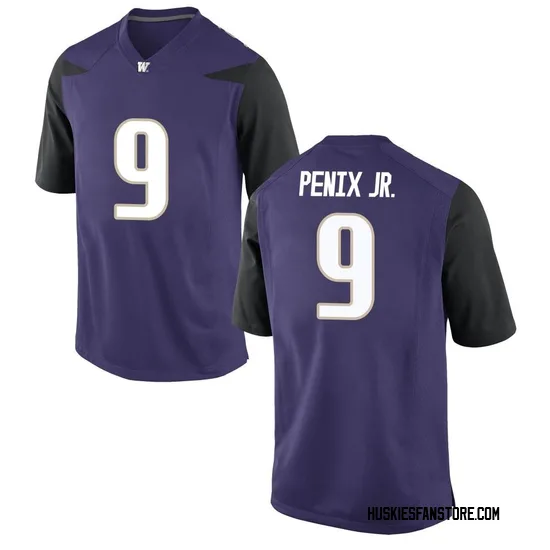 Michael Penix Jr. Nike Washington Huskies Men's Game Football College Jersey - Purple
