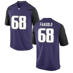 Soane Faasolo Nike Washington Huskies Youth Replica Football College Jersey - Purple