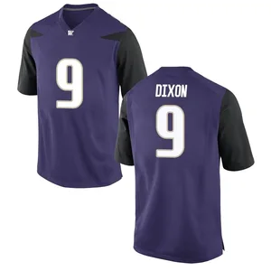Thaddeus Dixon Nike Washington Huskies Men's Game Football College Jersey - Purple
