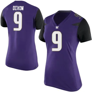Thaddeus Dixon Nike Washington Huskies Women's Replica Football College Jersey - Purple